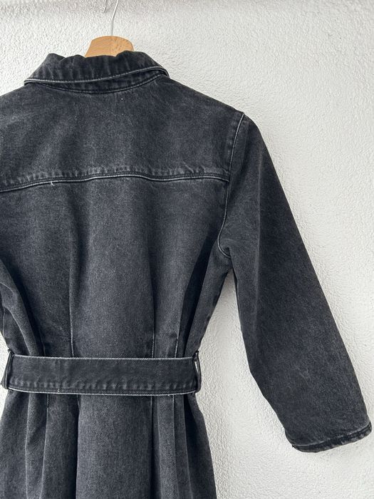 Reserved jeansowa sukienka midi