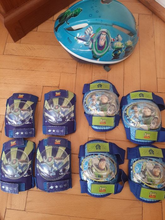 Ochraniacze ns rolki#rower + kask
