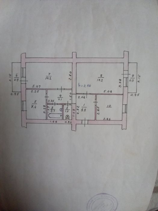 3-кімнатна квартира за адресою (площа 81 м²) - Atlanta.ua - фото 14