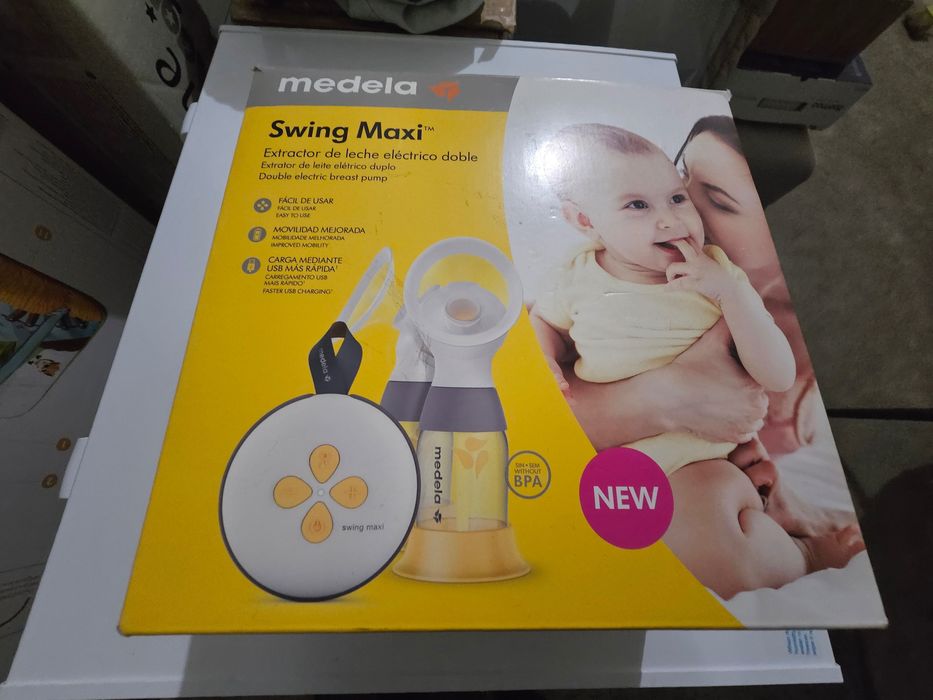 Extrator de Leite Duplo + Top de Extração Fácil - Medela