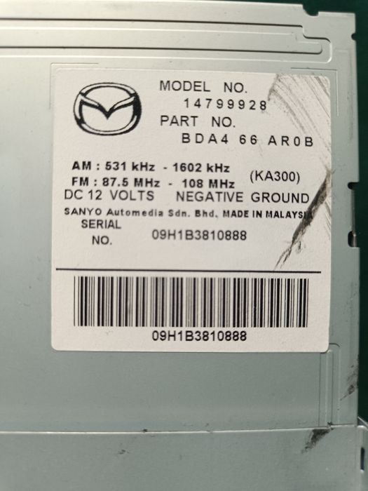 Radio BD, Mazda 3