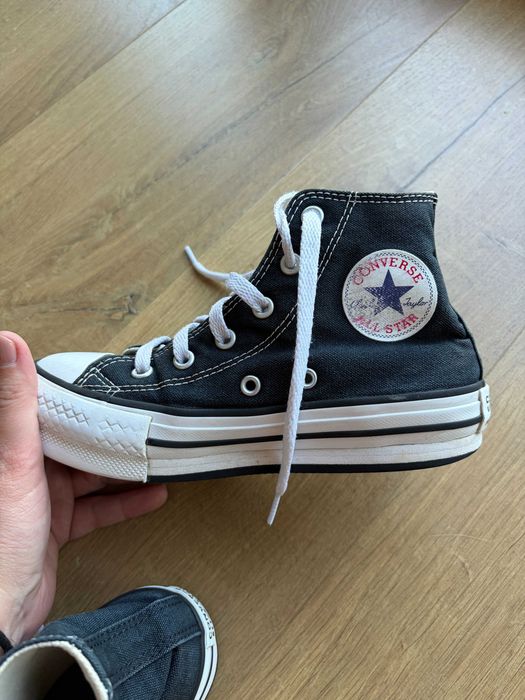 Converse CHUCK TAYLOR ALL STAR LIFT UNISEX -trampki wysokie rozmiar 32 dla dzieci