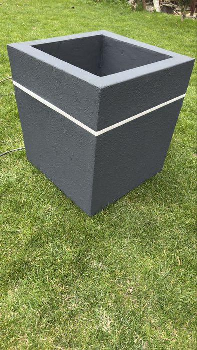 NOWOCZESNA Duża DONICA LED 50x50x50 – Miechów• 300zl