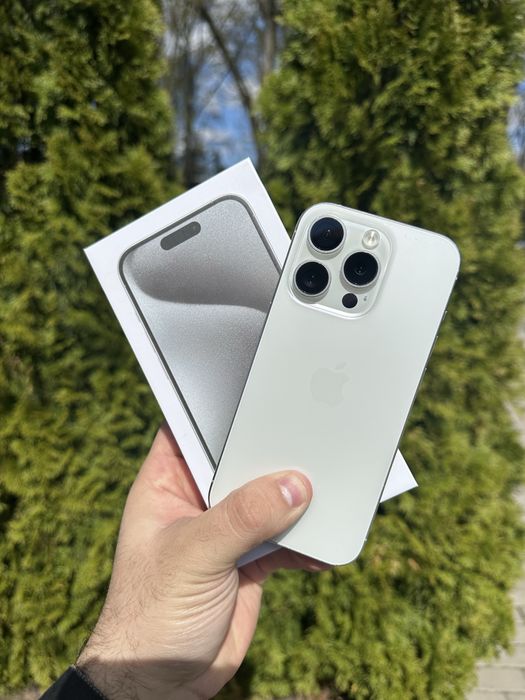 iPhone 15 Pro 256GB White Titanium Neverlock !! Айфон 15 про