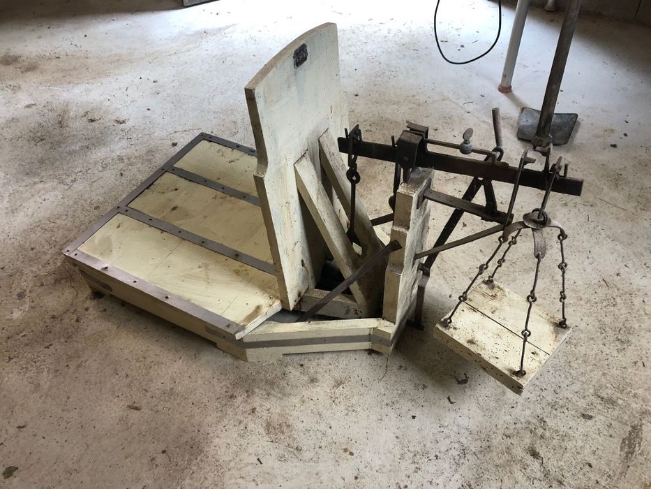 Balança decimal em bom estado