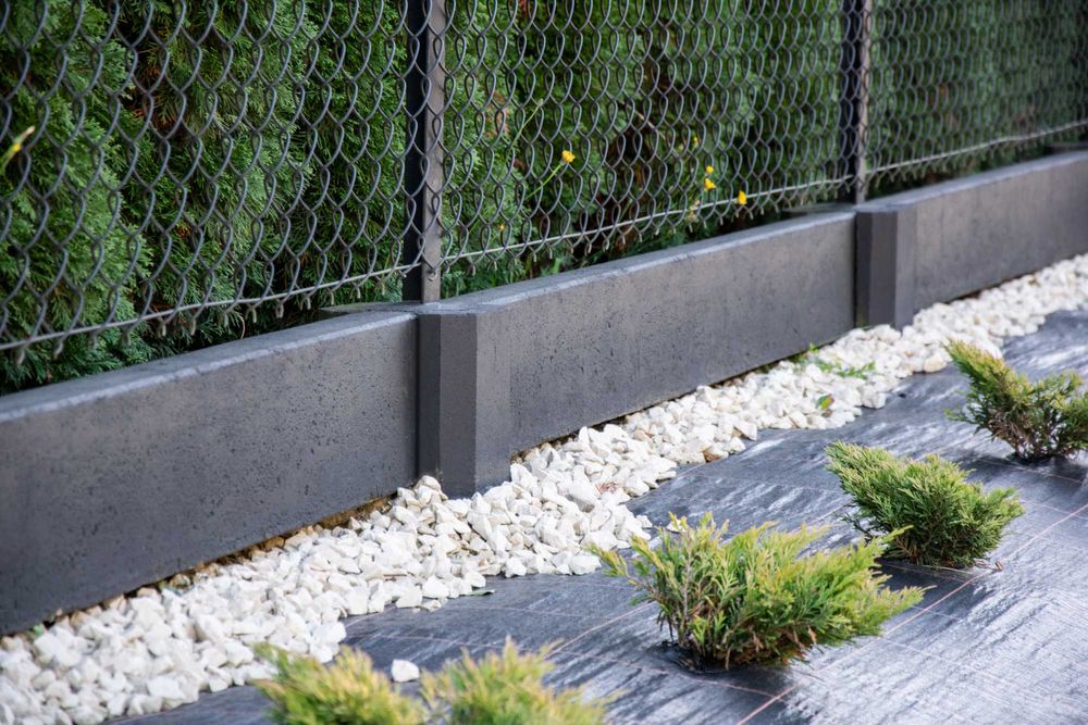 Słupek 60x40mm, słupki do ogrodzenia panelowego