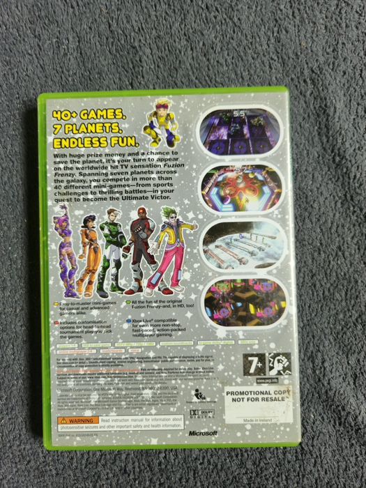 Fuzion frenzy 2 promotional copy xbox 360
