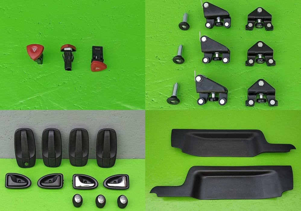 Кнопка аварийки на Виваро Opel Vivaro Трафик Renault Trafic 01-14р