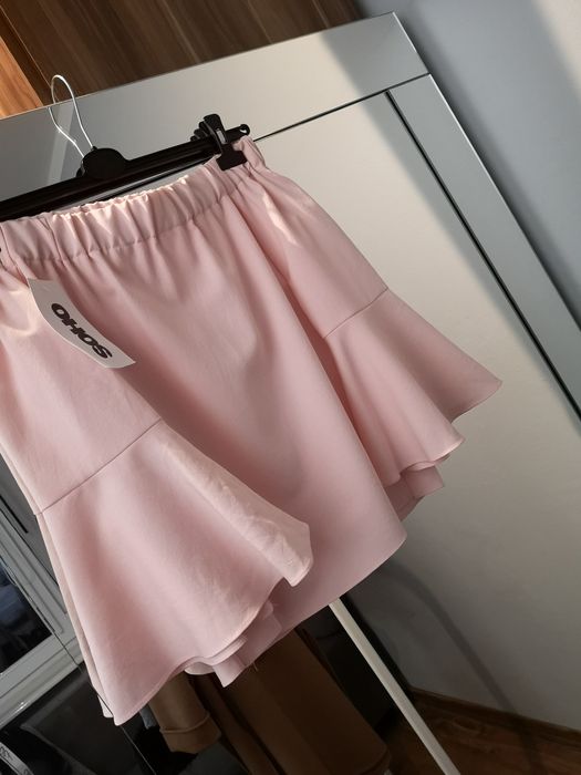 Bluzka hiszpanka pudrowy róż 36 s Nowa