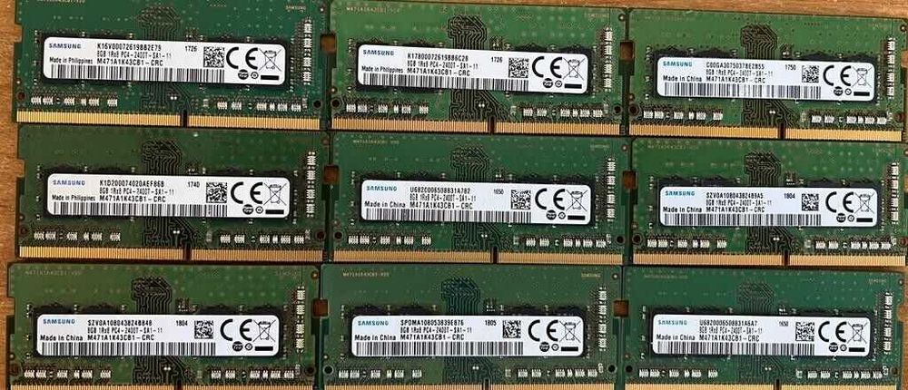 Память DDR4 8Gb SODIMM разный бренд