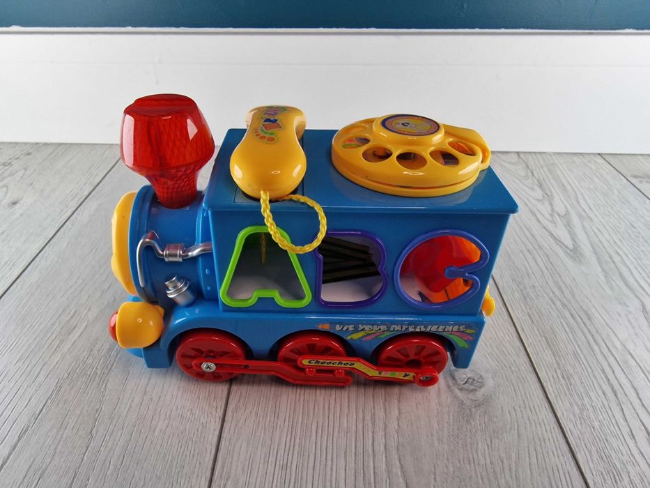 Lokomotywa Ciuchcia Sorter Klocki