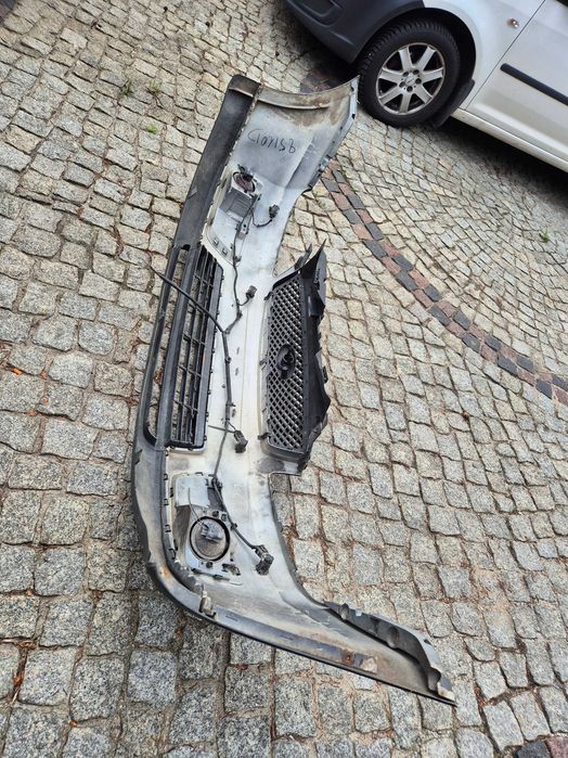 ford c-max mk1 focus mk2 zderzak przód przedni szary metalic halogeny pdc