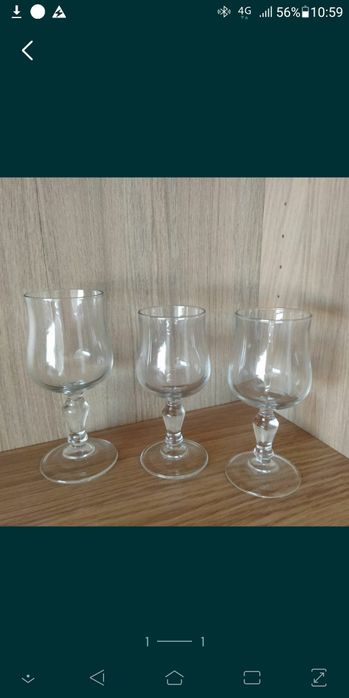 Lote de 21copos de pé