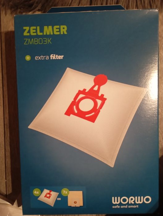 Worwo worki do odkurzacza Zelmer ZMB03K Jupiter, Solaris, Magnat 4szt.