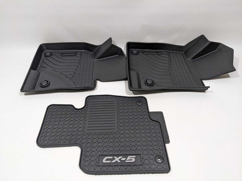 Килимки гумові салон Мазду Mazda СХ-5 6 CX-5 коврики USA Euro ЦХ-5