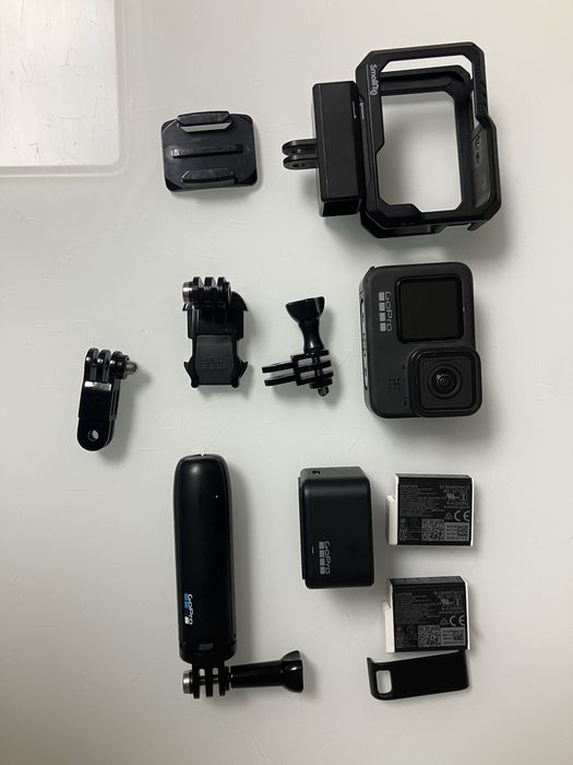Kamera Gopro  Hero 9 Black akcesoria + torba