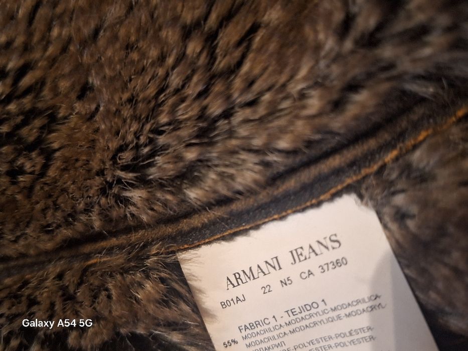 Kożuszek ramonezka armani