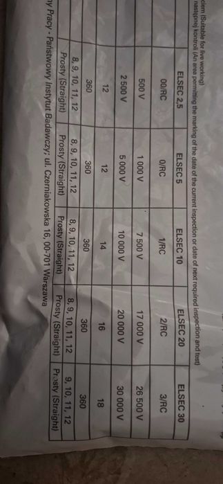 Перчатки гумові Elsen 5/10/20 деелектричні Польща клас 0- 1 -2