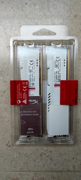 Memória Kingston Hyperx 8G (2x4)
