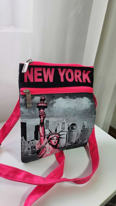 Сумка через плече Robin Ruth NEW YORK, рожева.