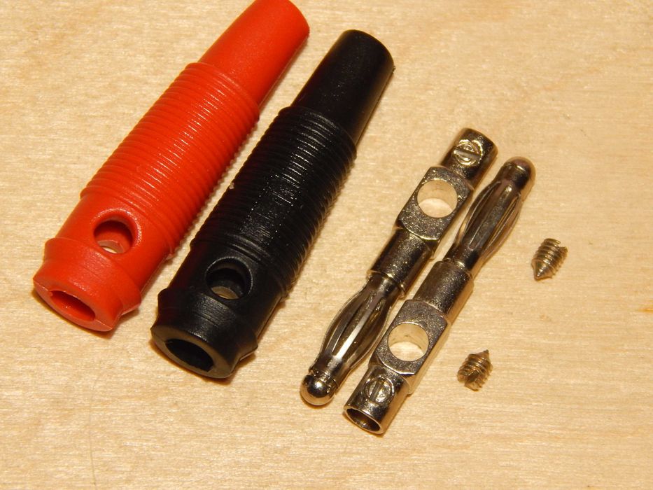 Разъем типа "банан". Комплект из 10 шт.