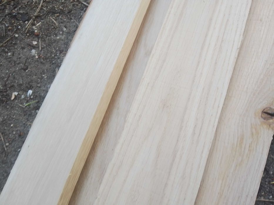 Sztacheta dębowa  1,3 m, heblowana