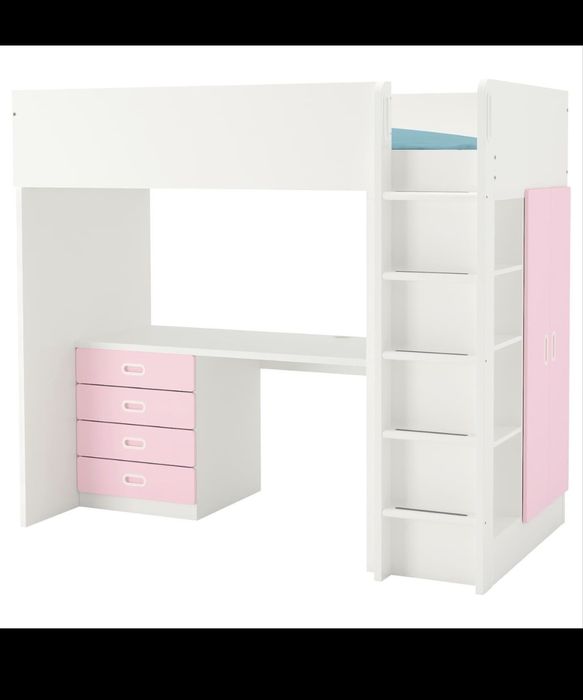 Cama alta infantil
