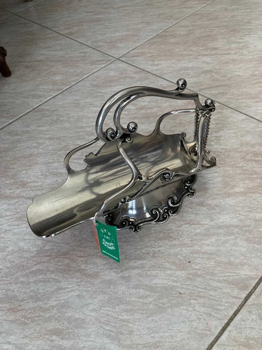 Porta garrafas com base novo (estanho)