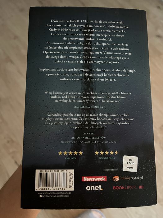 Kristin Hannah „Słowik”