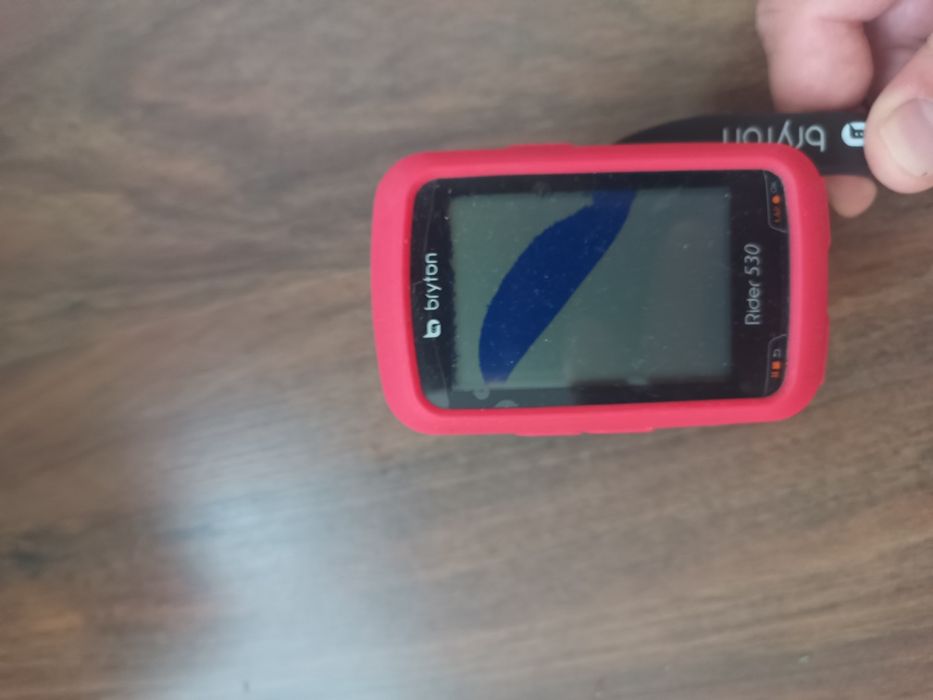 Велокомп'ютер Brhton rider 530 (битий екран на донора).