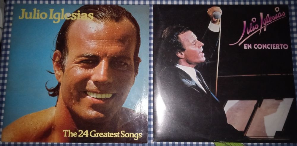 Lote discos de vinil Júlio Iglesias