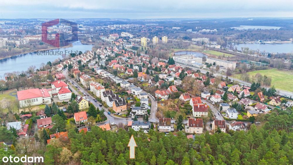 Pół bliźniaka Nad Jeziorem Długim przy lesie!