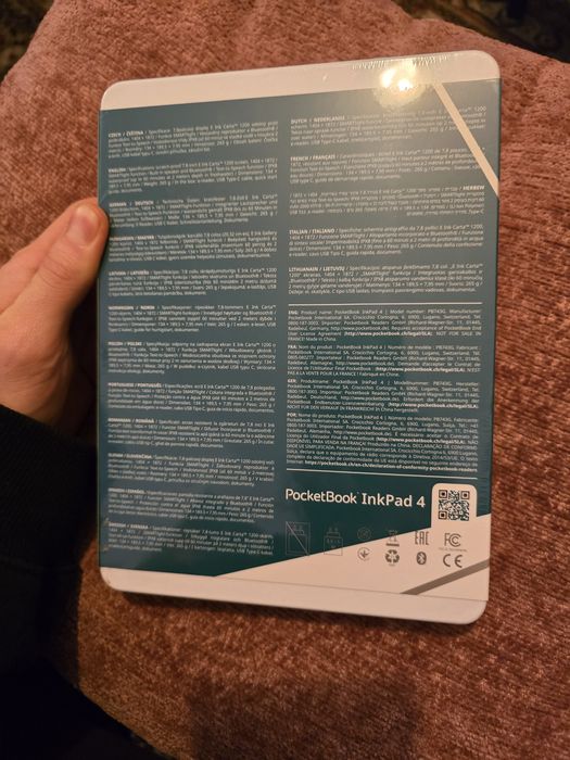 Pocketbook InkPad 4 nowy zafoliowany czytnik ebook