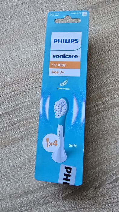 PHILIPS Sonicare Kids 3+ HX6034 4szt. - nowe zaplombowane
