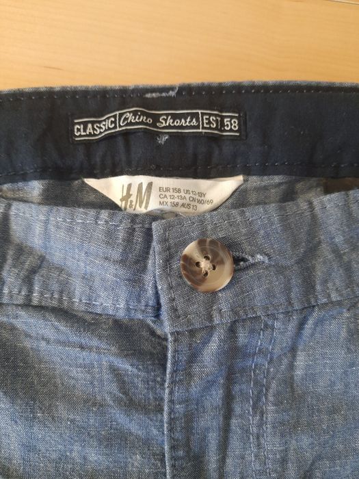 Krótkie spodenki H&M 158 - super stan