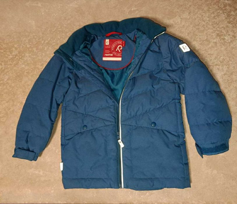 Теплий Пуховик Reima Хлопчик 116 оригінал. Ідеальна Зима= куртка Рейма