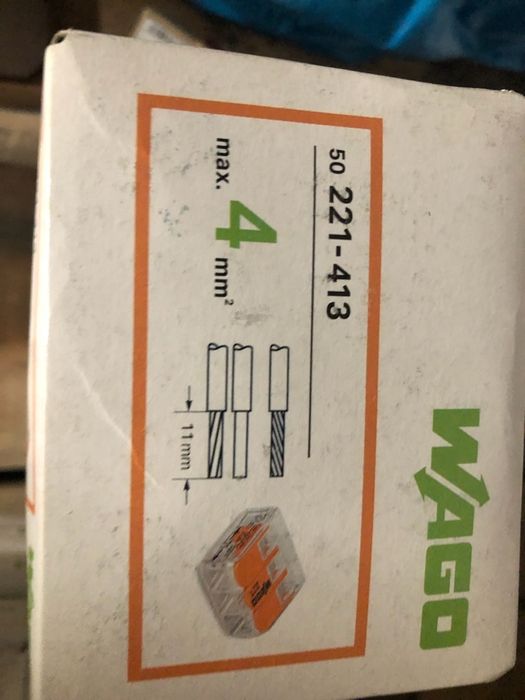 Sprzedam szybkozłączki wago 2 klapką