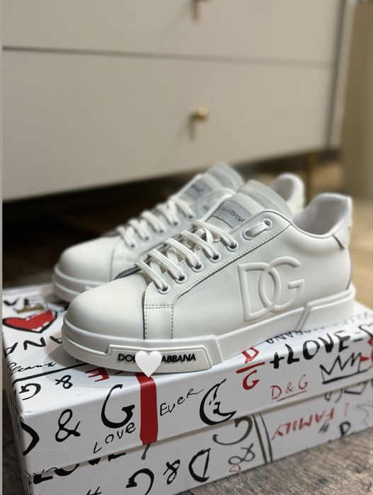 Білі кеди DG.