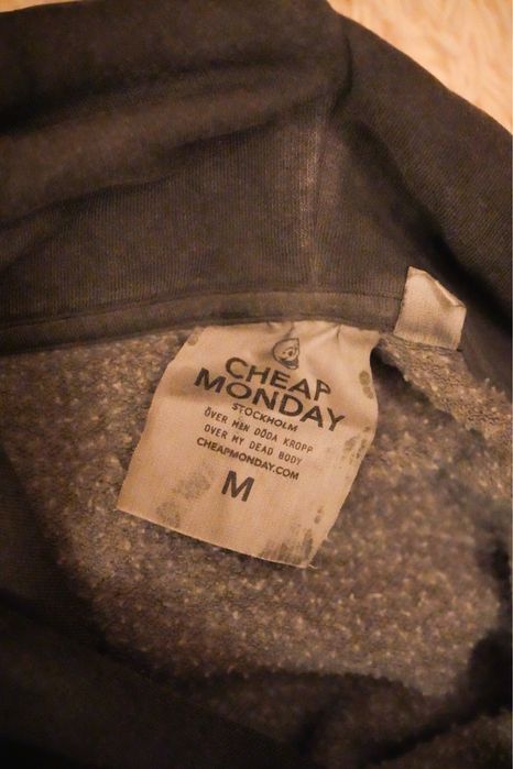 Сіра толстовка оверсайз Cheap monday