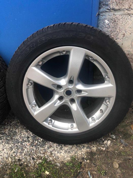 Диски R18 + резина в комплекиі в чудовому стані