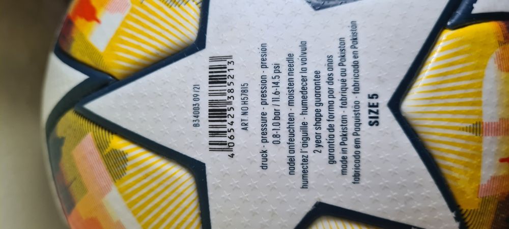 Oryginalna Piłka Adidas UCL OMB Finale 22 PRO Match Ball