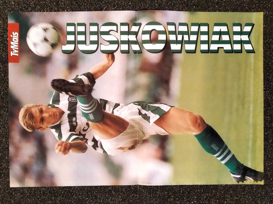 Posters de futebol dos anos 80-90: Benfica, Porto, Sporting