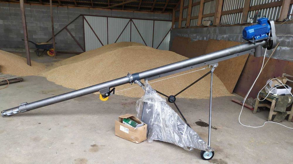 Купить шнек зерновой шнековий погрущик ціна шнек для зерна транспортер