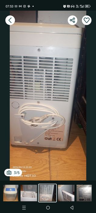 Desumidificador krunft