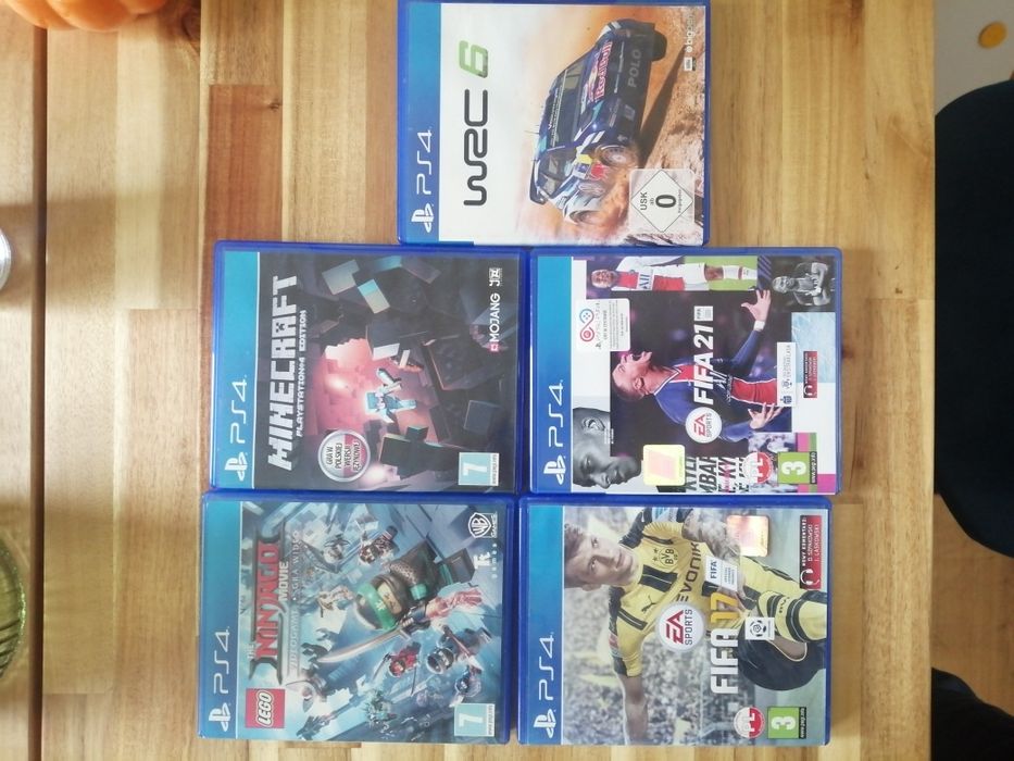 Gry na konsole PS4, patrz opis