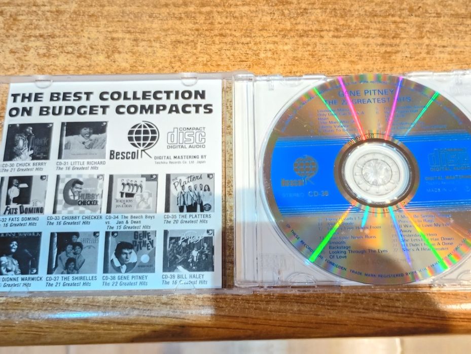 CD Gene Pitney The Greatest Hits