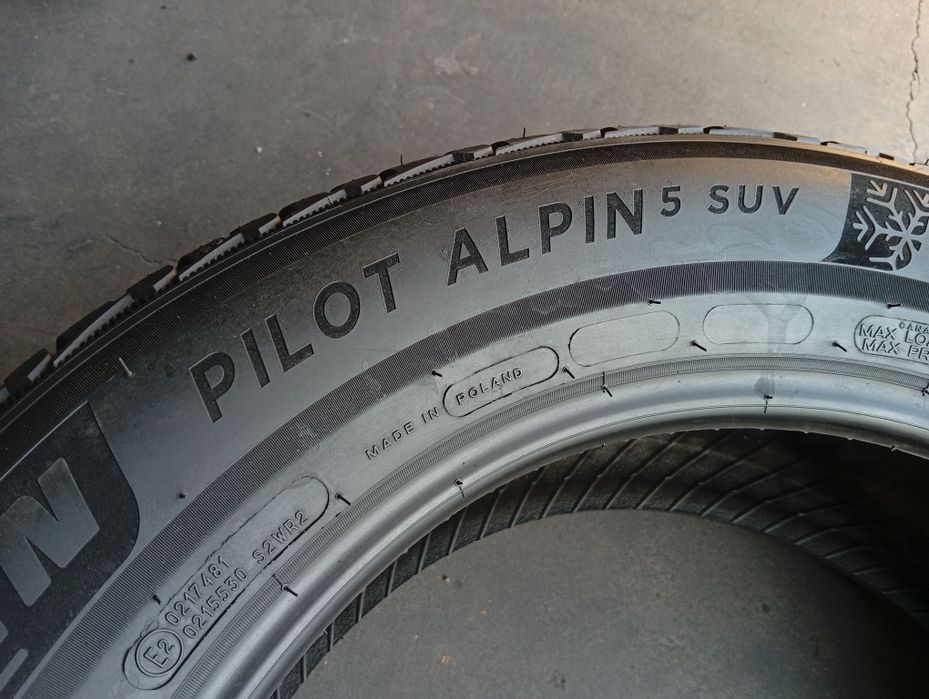 R18 225 60 Michelin pilot Alpin 5 SUV зимові шини