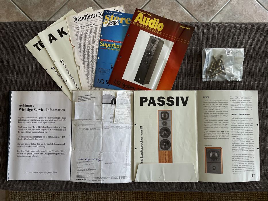 Kolumny podłogowe IQ 300T Hi-End'owy TOP