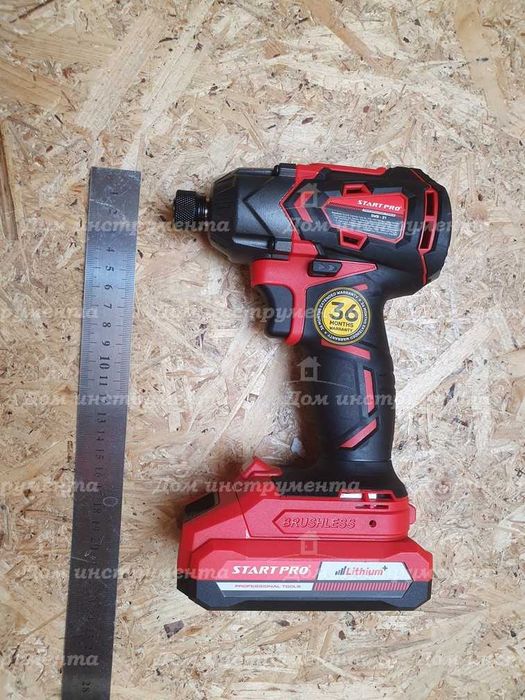Гвинтоверт акумуляторний ударний START PRO SWB-21 патрон Hex 1/4