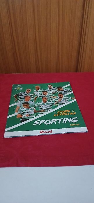 Caderneta Sporting 2018/2019, completa